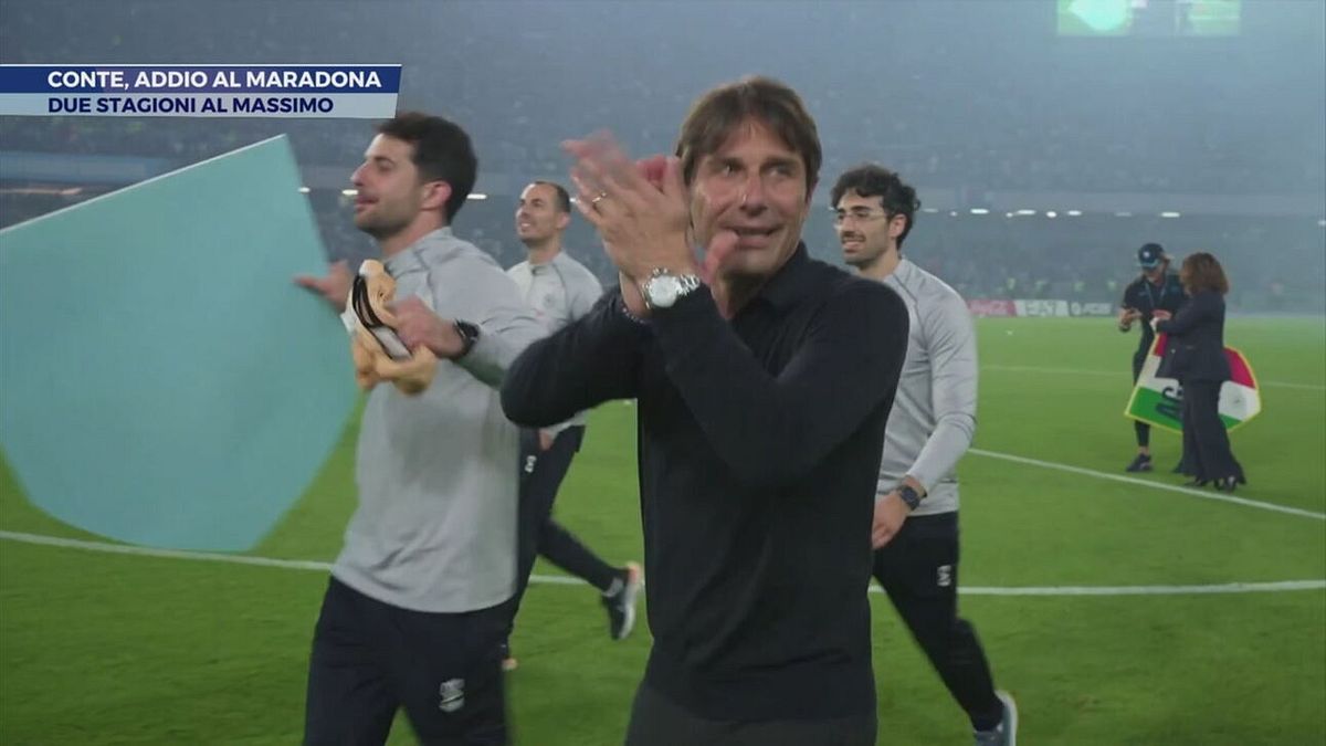 Conte, addio al Maradona