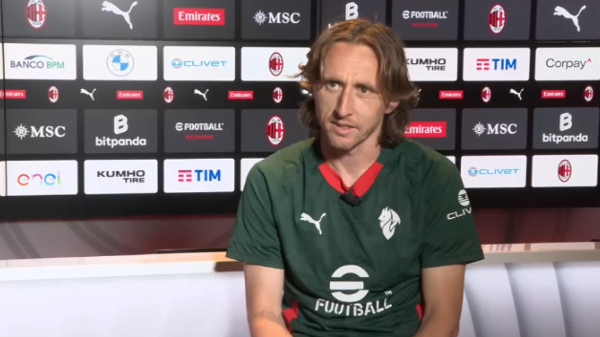Luka Modric intervistato da Sportmediaset