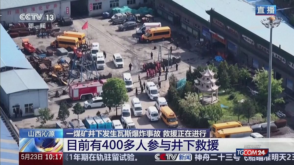 12.00 MCH ESPLOSIONE MINIERA CINA MCH