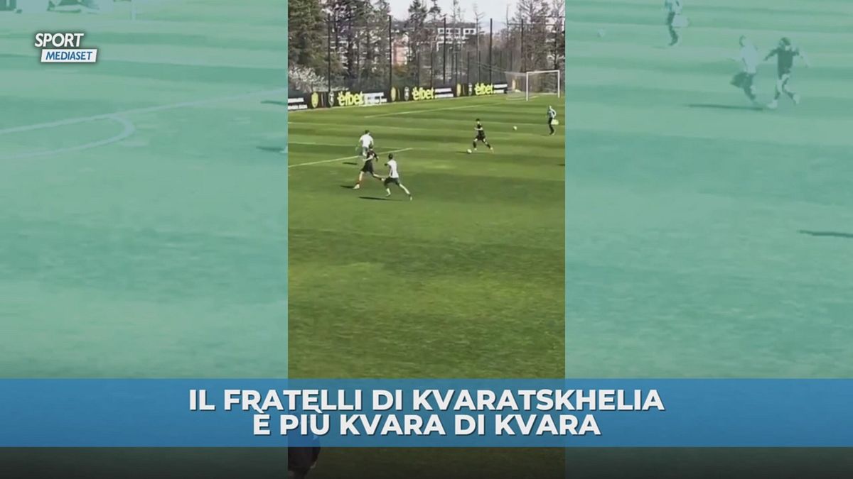 Il fratello di Kvara è più Kvara di Kvara