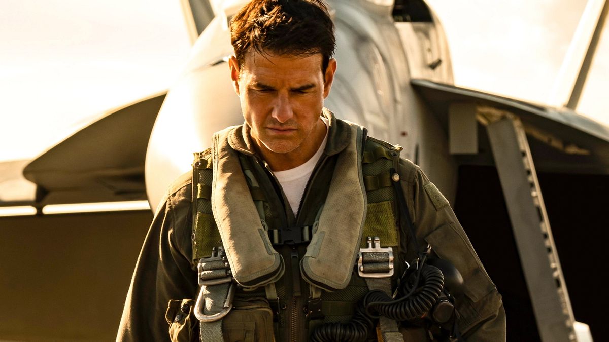 Tom Cruise in “Top Gun: Maverick”