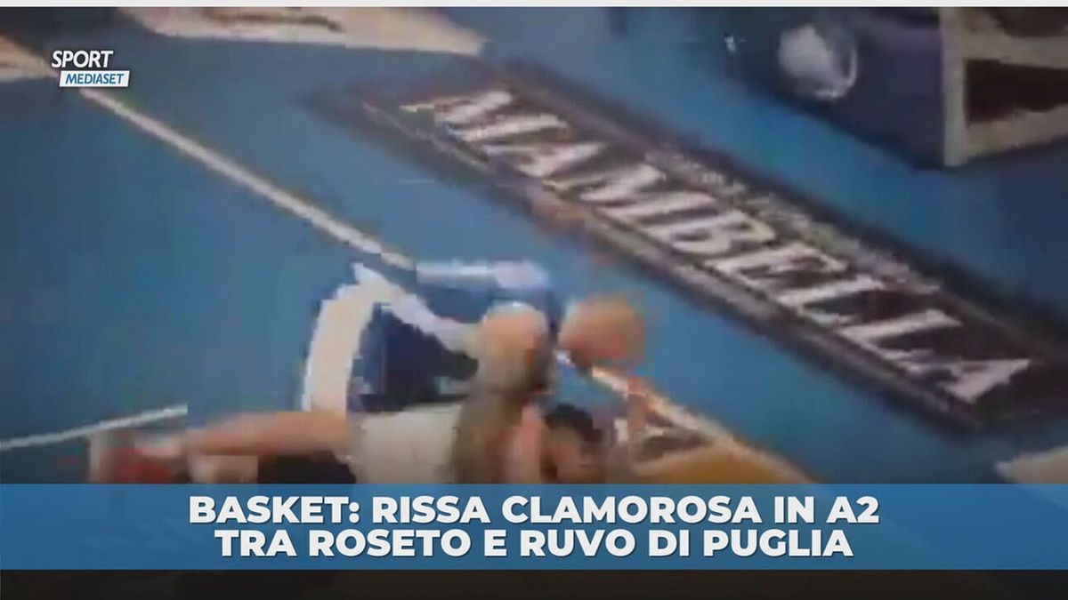 Basket: rissa clamorosa in A2