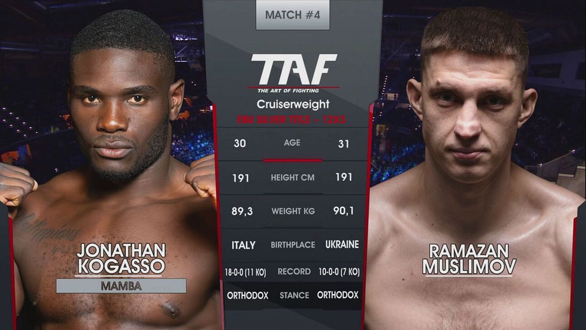 Kogasso VS Muslimov