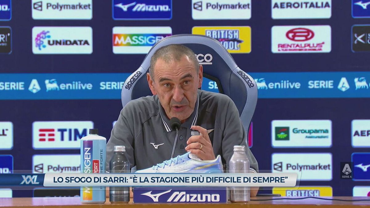 Lo sfogo di Sarri