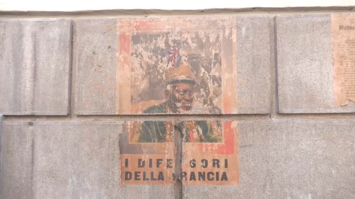 Roma, manifesti sull'Italia fascista ritrovati per caso 80 anni dopo
