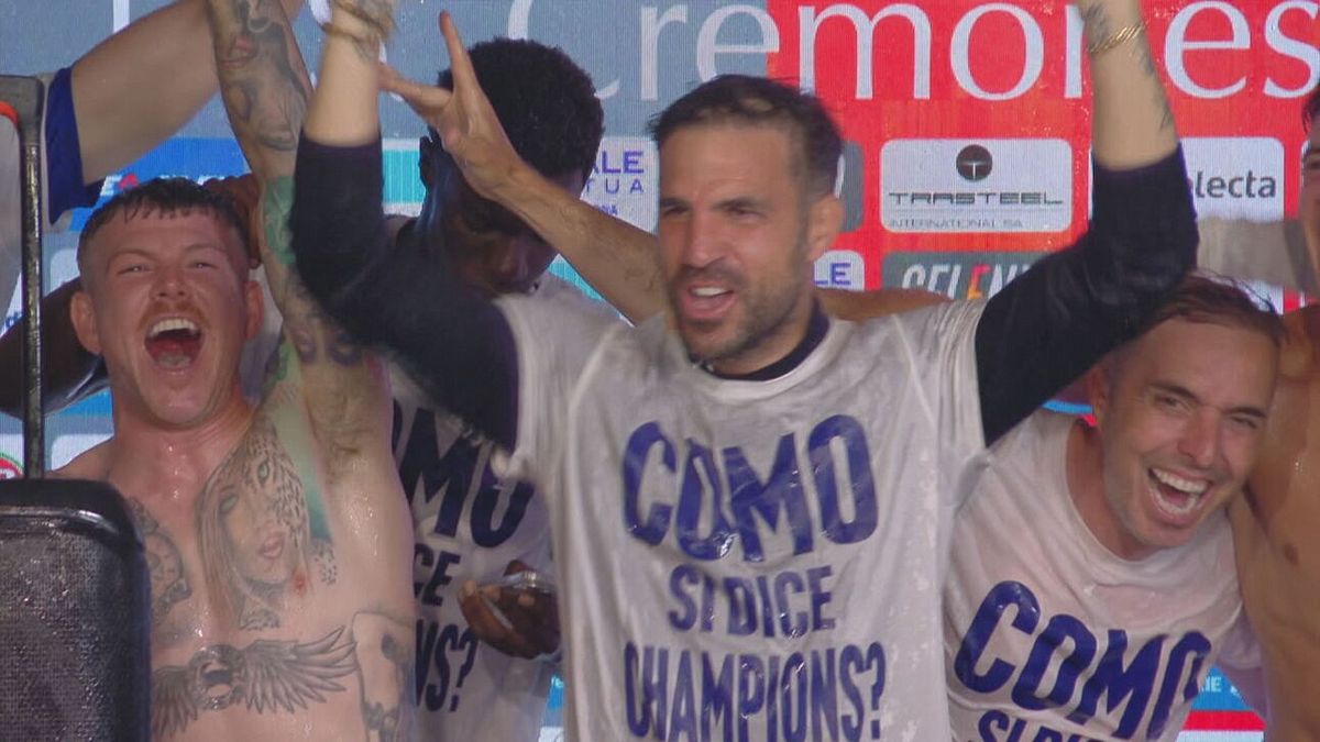 Roma e Como, festa Champions