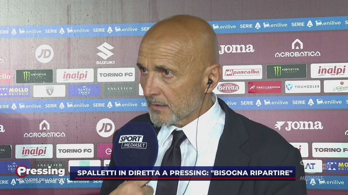 Spalletti: "C'è amarezza. Ma io non mollo"