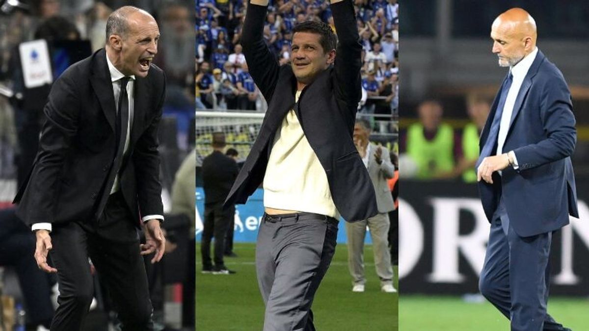 Allegri, Chivu e Spalletti