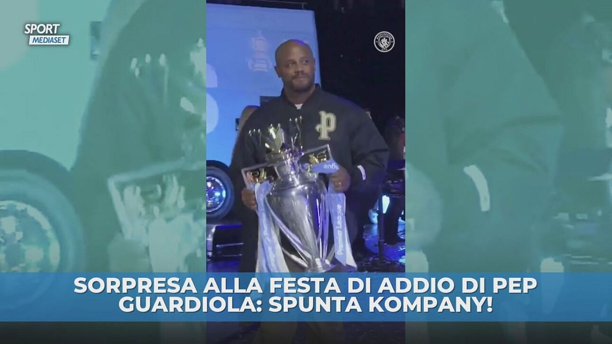 Guardiola, che sorpresa!