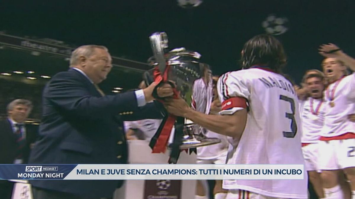 Milan e Juve senza Champions