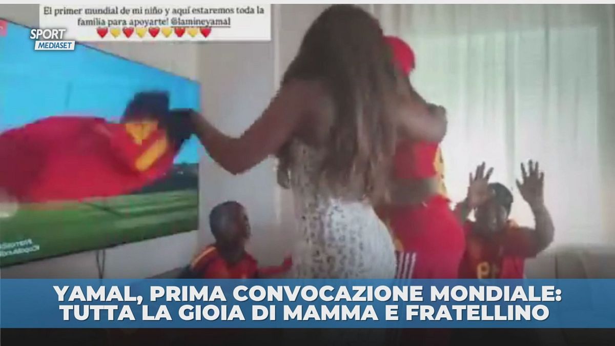 Yamal convocato, mamma e fratellino impazziscono
