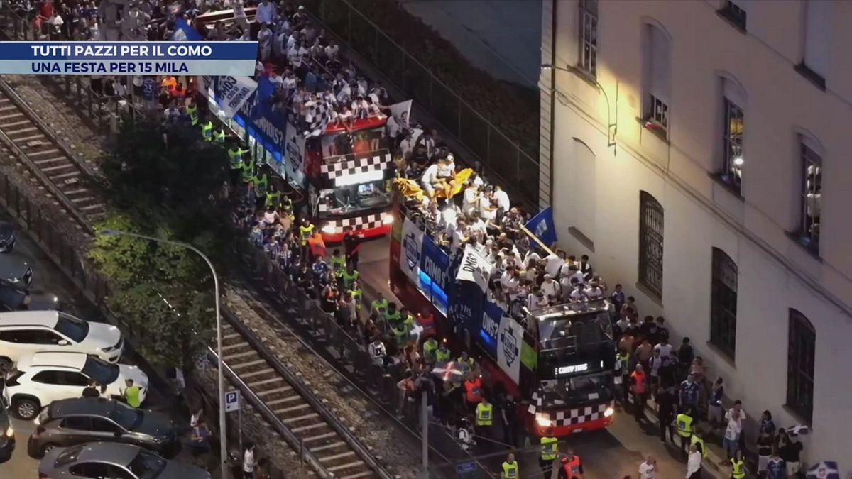 Tutti pazzi per il Como