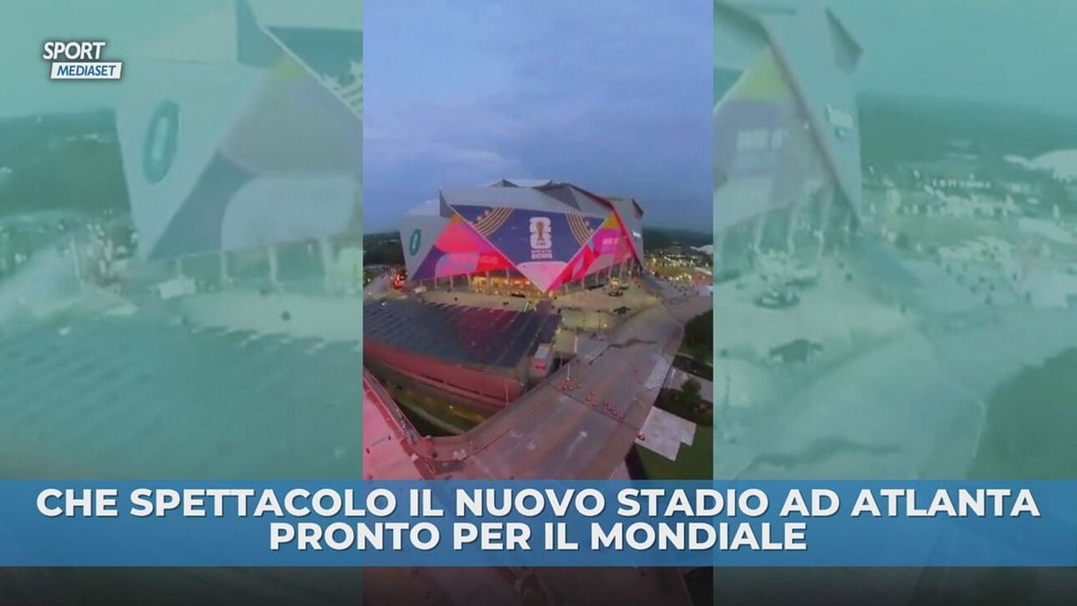 Che spettacolo il nuovo stadio ad Atlanta