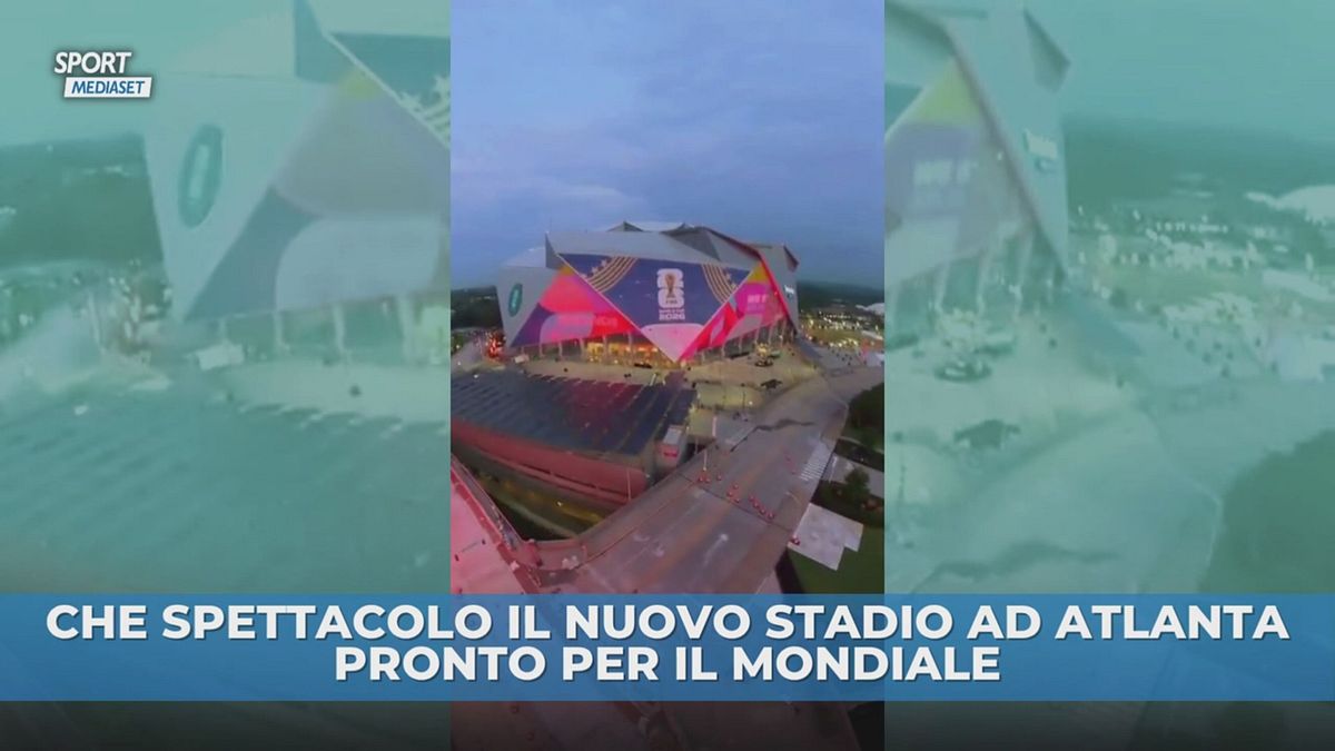 Che spettacolo il nuovo stadio ad Atlanta