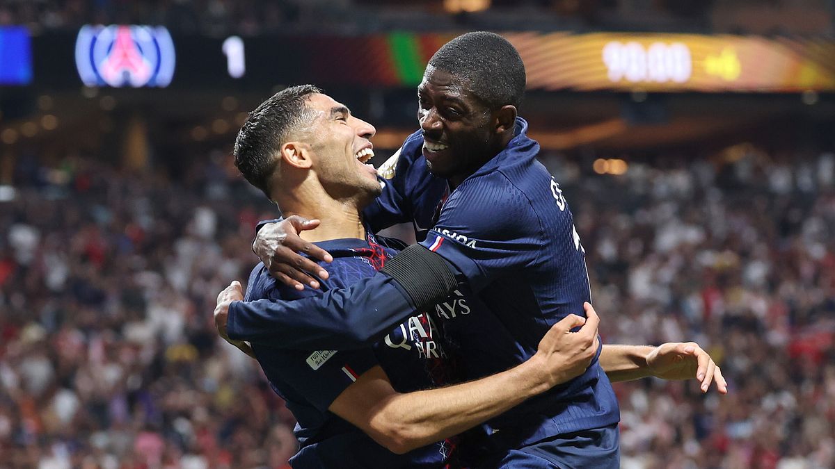 Hakimi e Dembélé