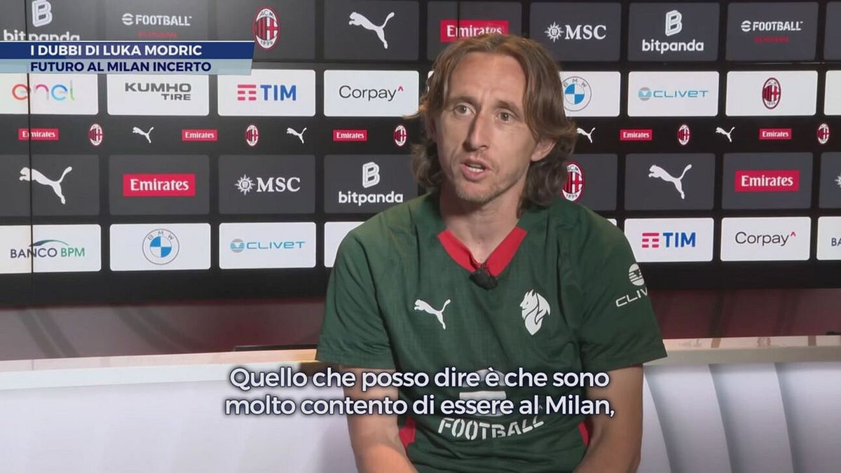 i dubbi di Luka Modric