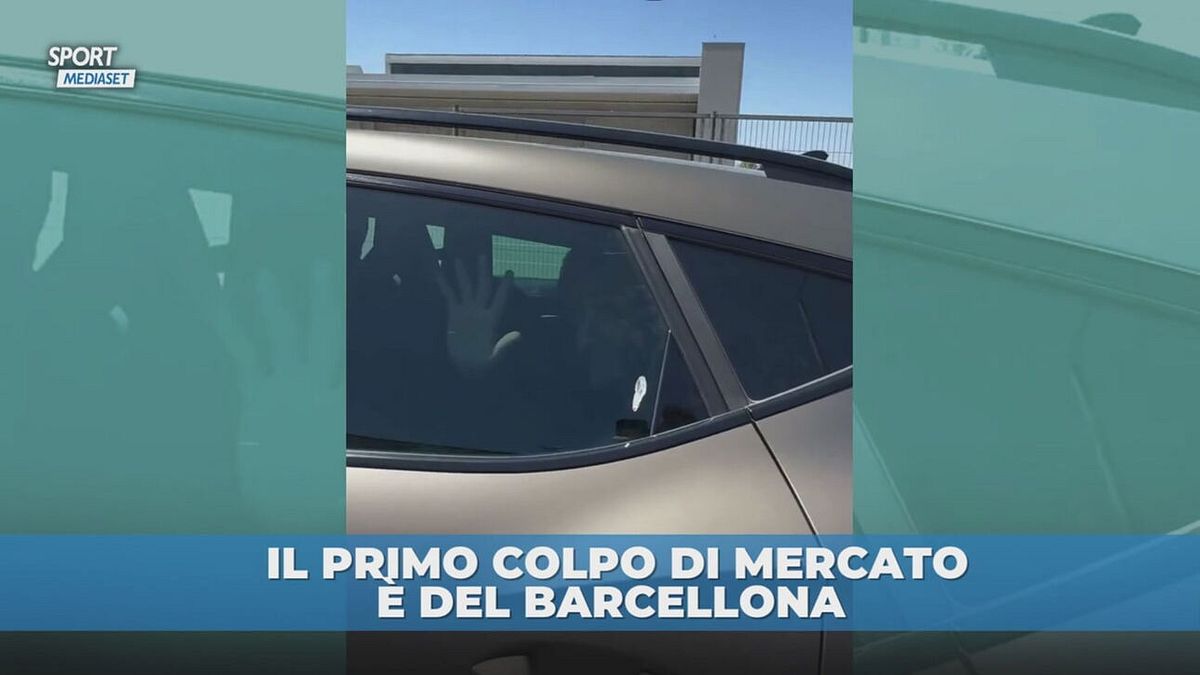 Gordon dal Newcastle al Barcellona: l'arrivo per le visite mediche