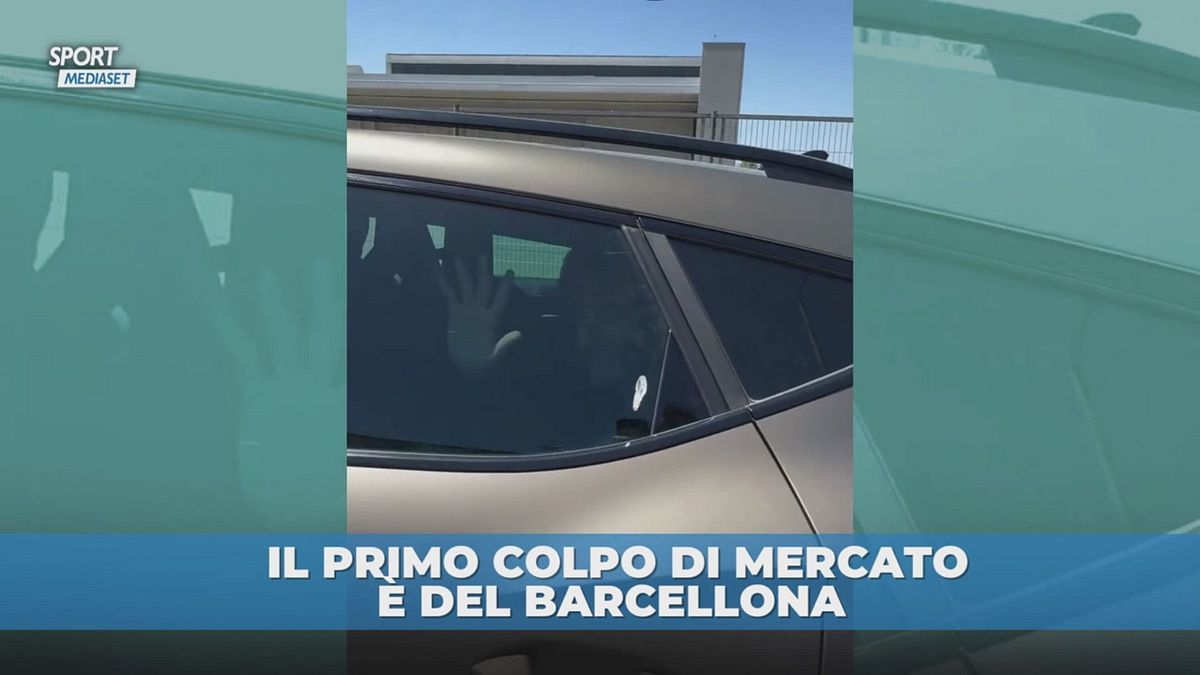 Gordon dal Newcastle al Barcellona: l'arrivo per le visite mediche