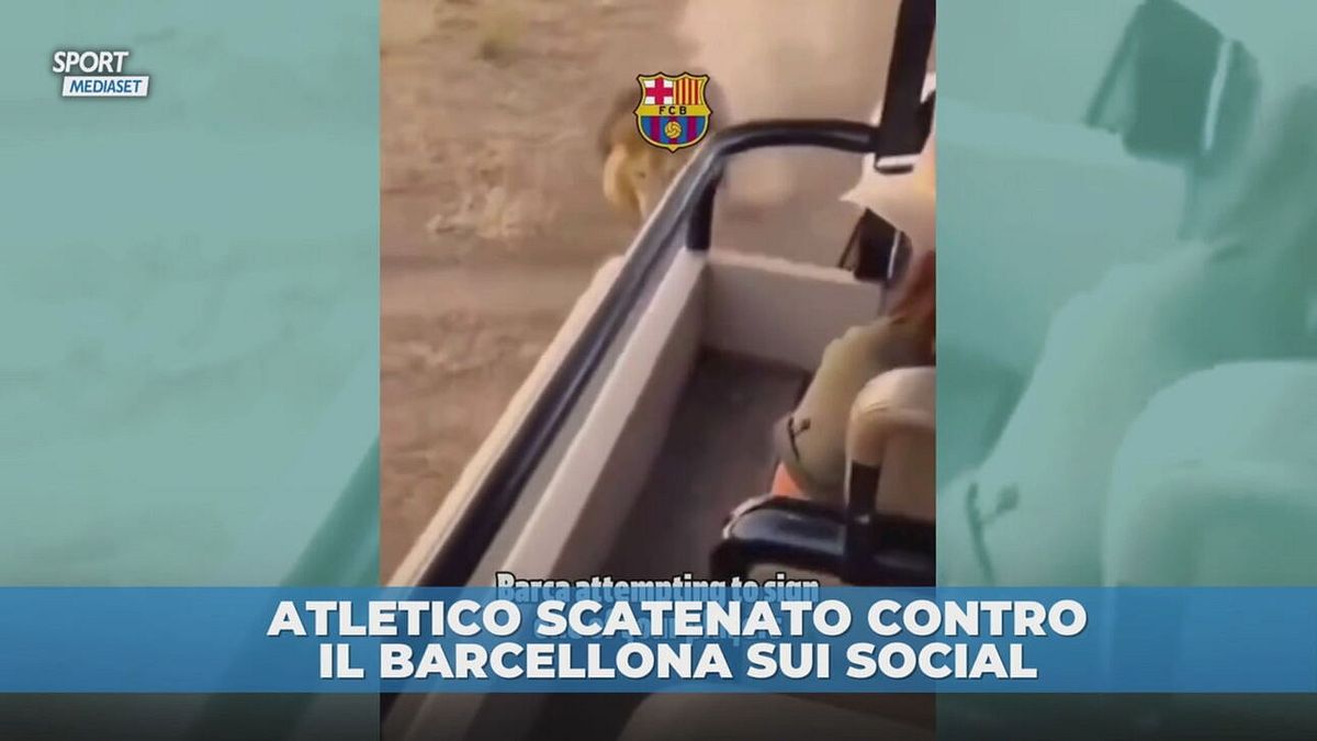 La "vendetta" social dell'Atletico Madrid contro il Barcellona per Alvarez