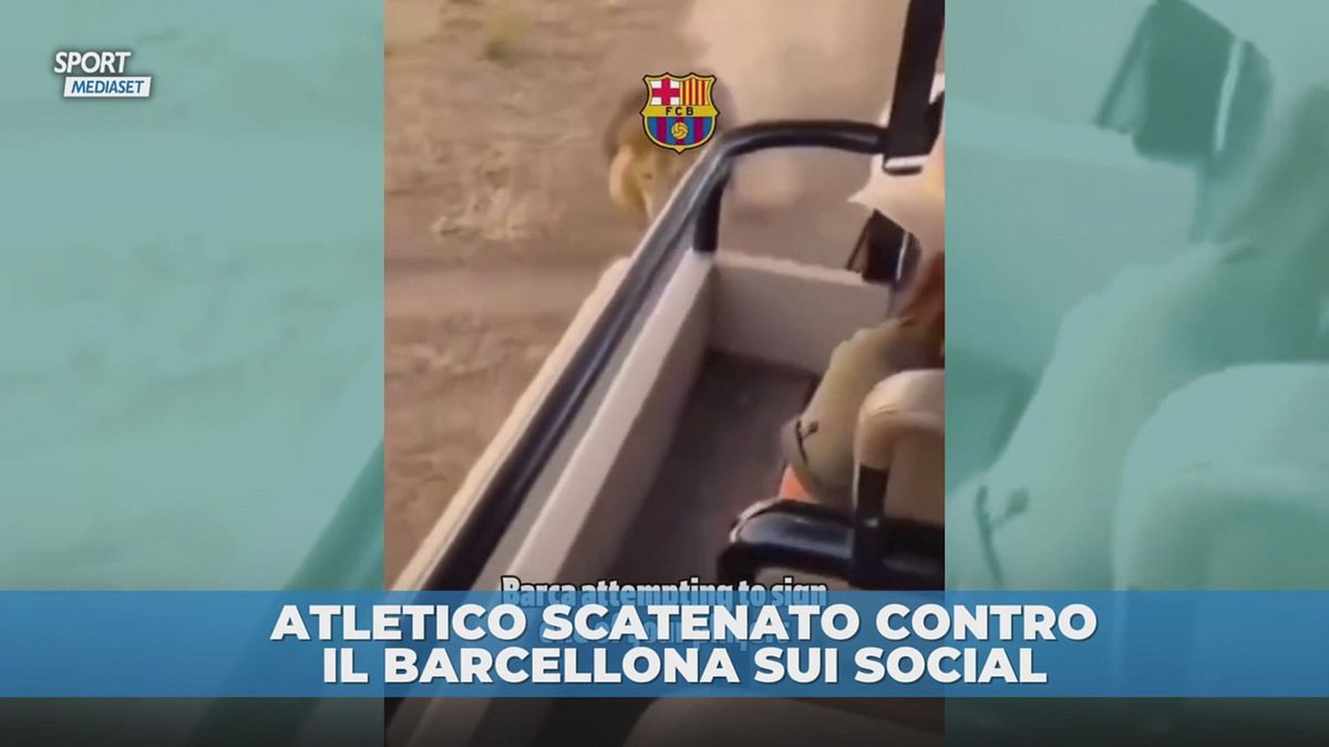 La "vendetta" social dell'Atletico Madrid contro il Barcellona per Alvarez