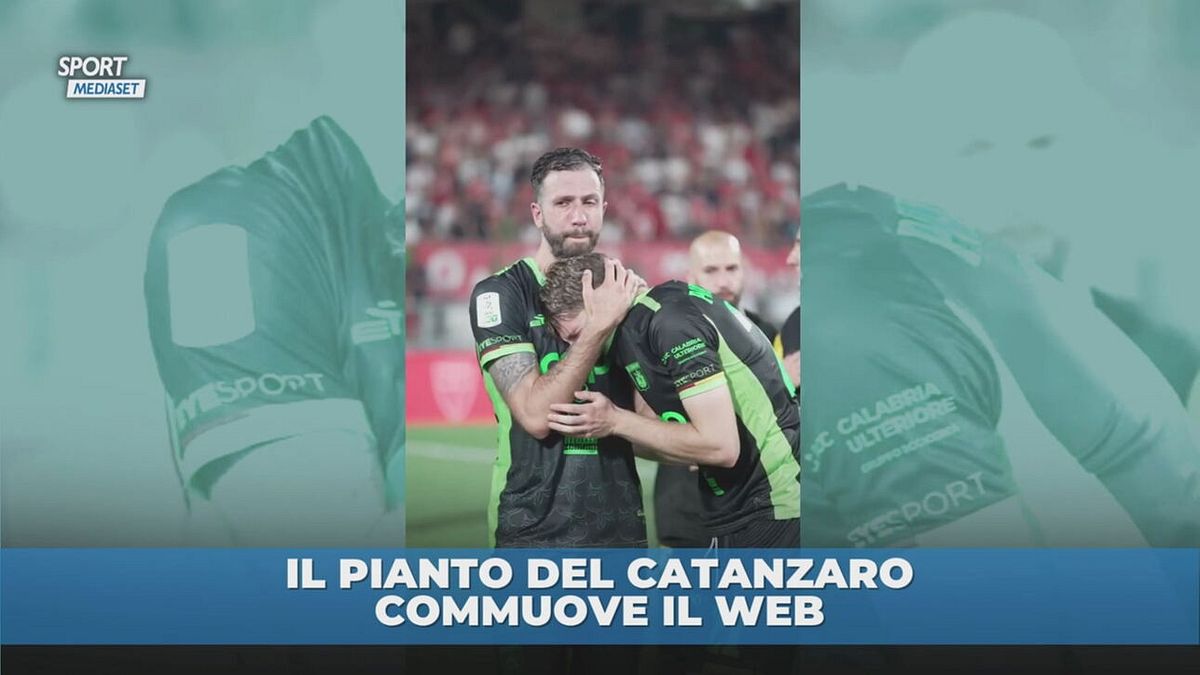 Catanzaro, il pianto che commuove il web