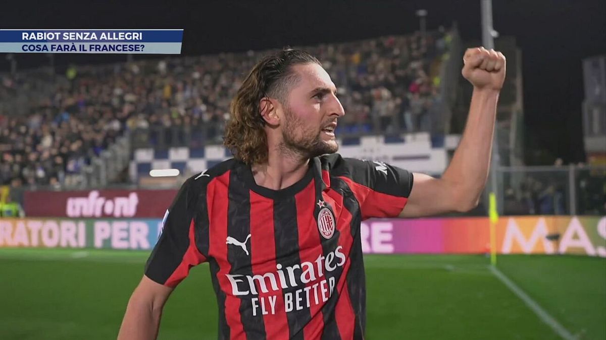 Rabiot senza Allegri
