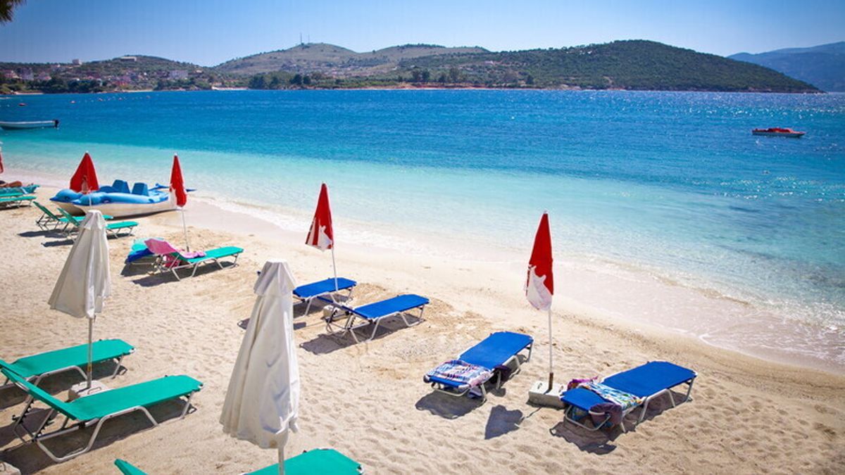 Spiaggia in Albania