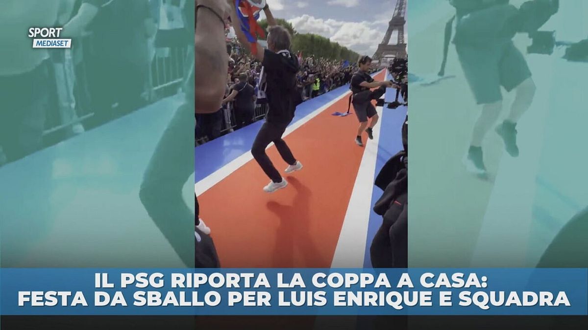 Psg, la coppa torna a casa ed è un delirio