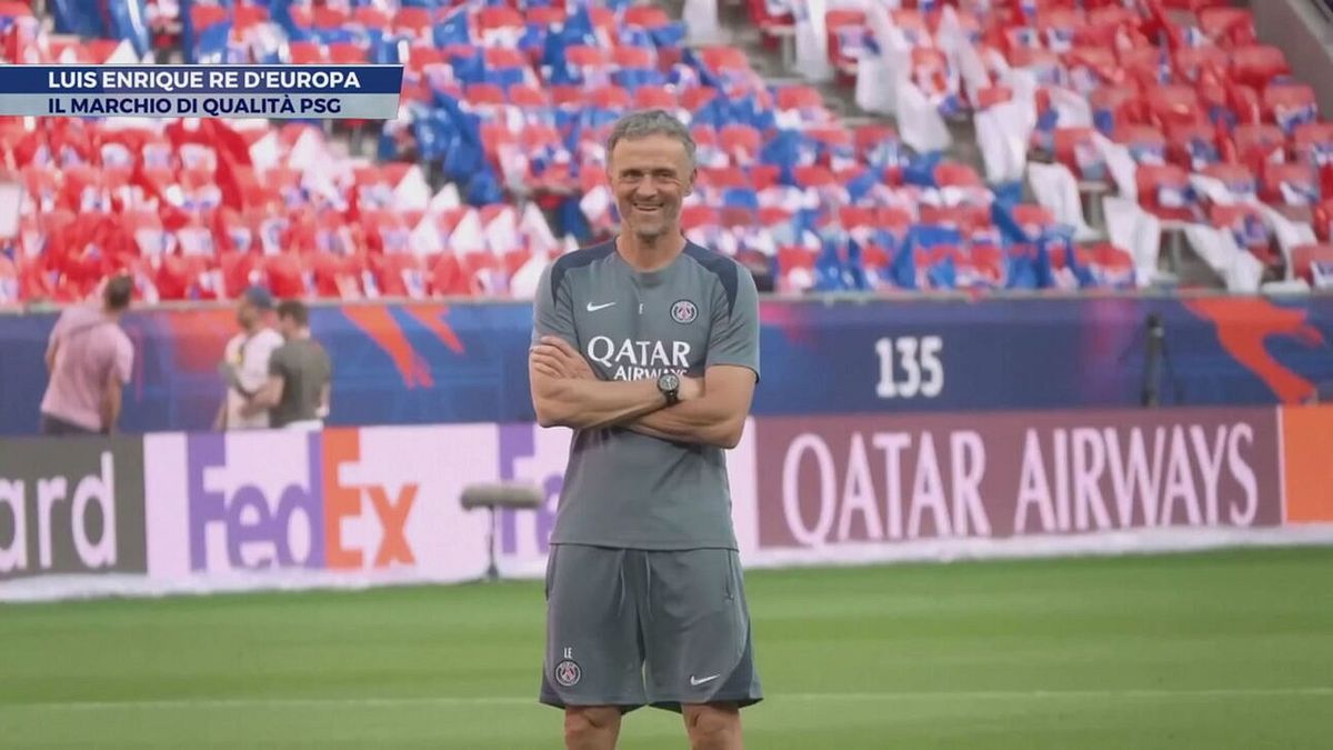 Luis Enrique re d'Europa