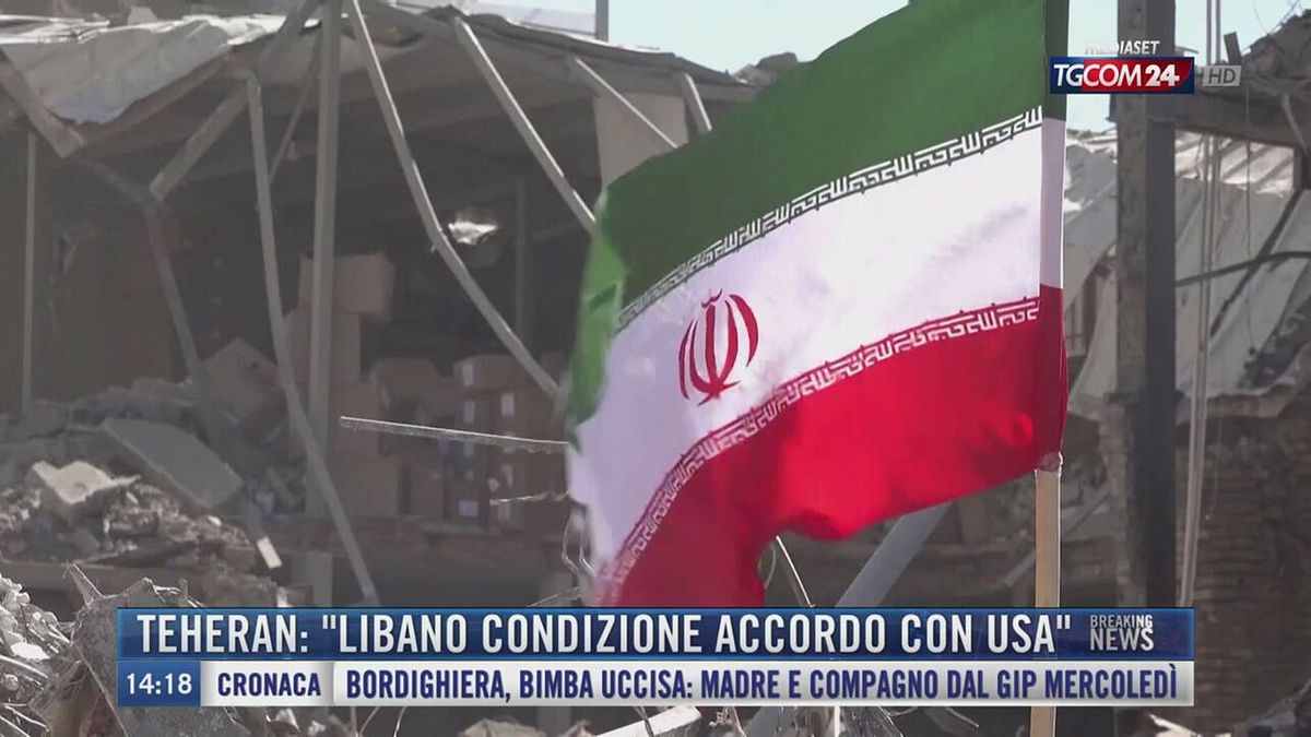 Breaking News delle 14.00 | Teheran: "Libano condizione accordo con Usa"