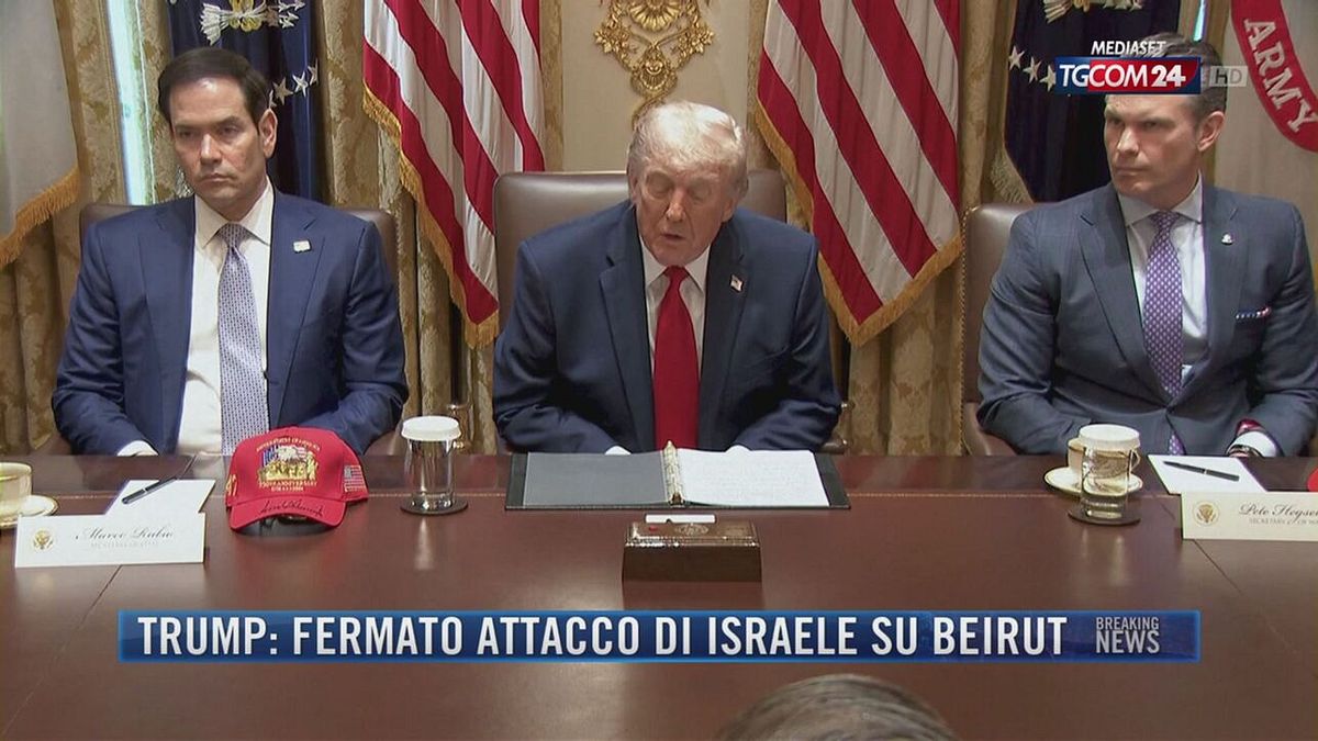 Breaking News delle 21.30 | Trump: fermato attacco di Israele su Beirut