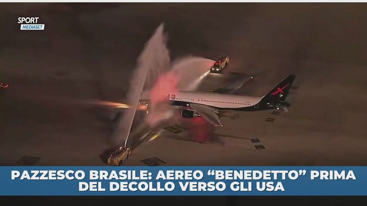 Brasile, aereo benedetto prima di partire per la missione Mondiali