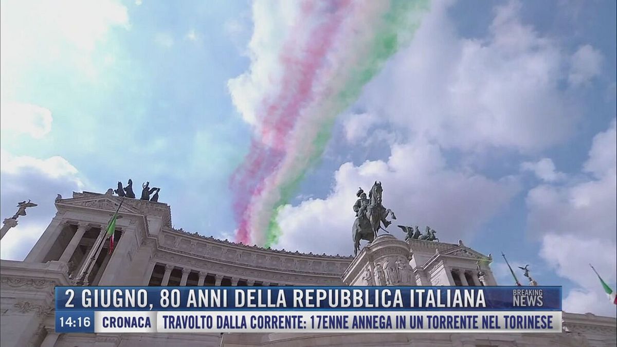 Breaking News delle 14.00 | 2 giugno, 80 anni della Repubblica italiana