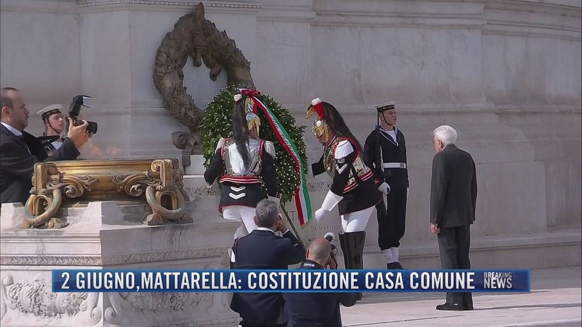 Breaking News delle 21.30 | 2 giugno, Mattarella: Costituzione casa comune