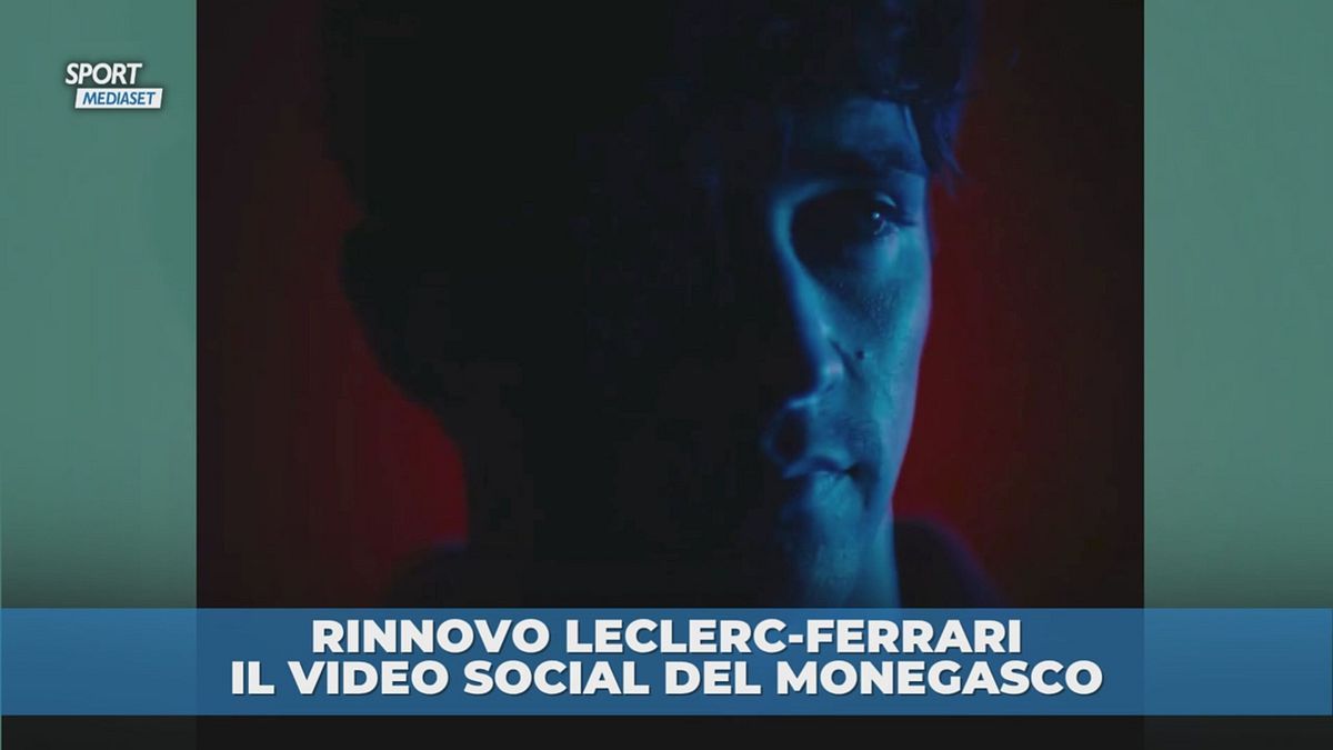 Leclerc, il video social per il rinnovo