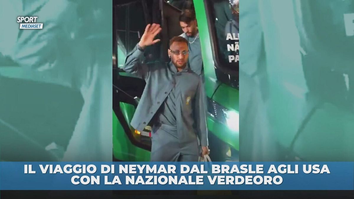 Il viaggio di Neymar verso gli USA