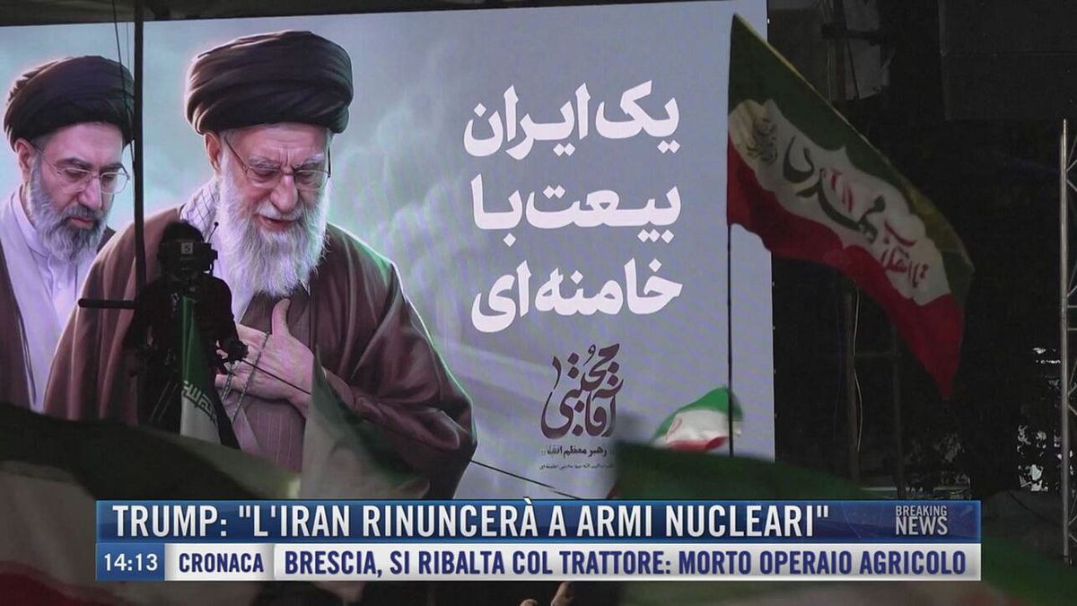 Breaking News delle 14.00 | Trump: "L'Iran rinuncerà a armi nucleari"
