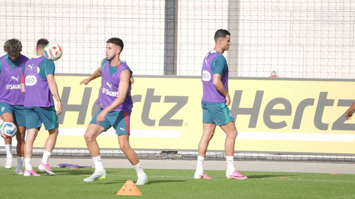 MCH ALLENAMENTO CRISTIANO RONALDO E LEAO MCH