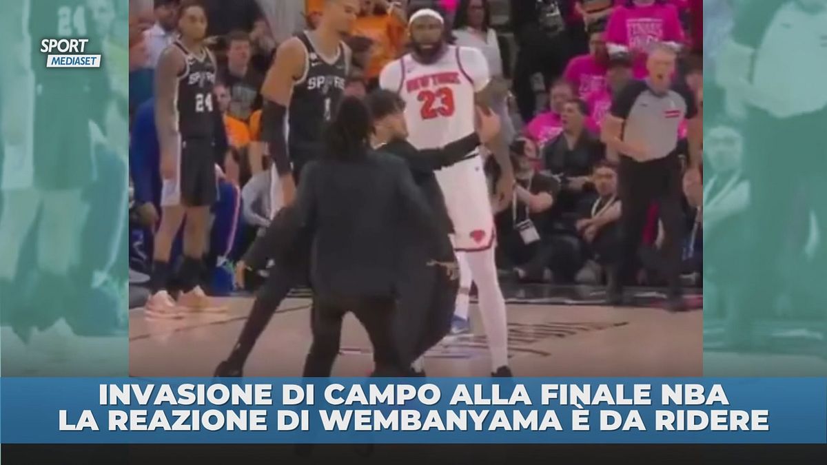 Invasione di campo alla finale di NBA
