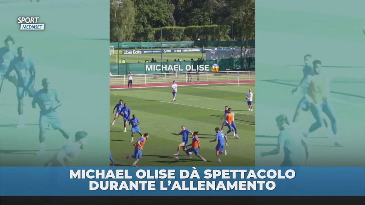 Michael Olise dà spettacolo durante l'allenamento