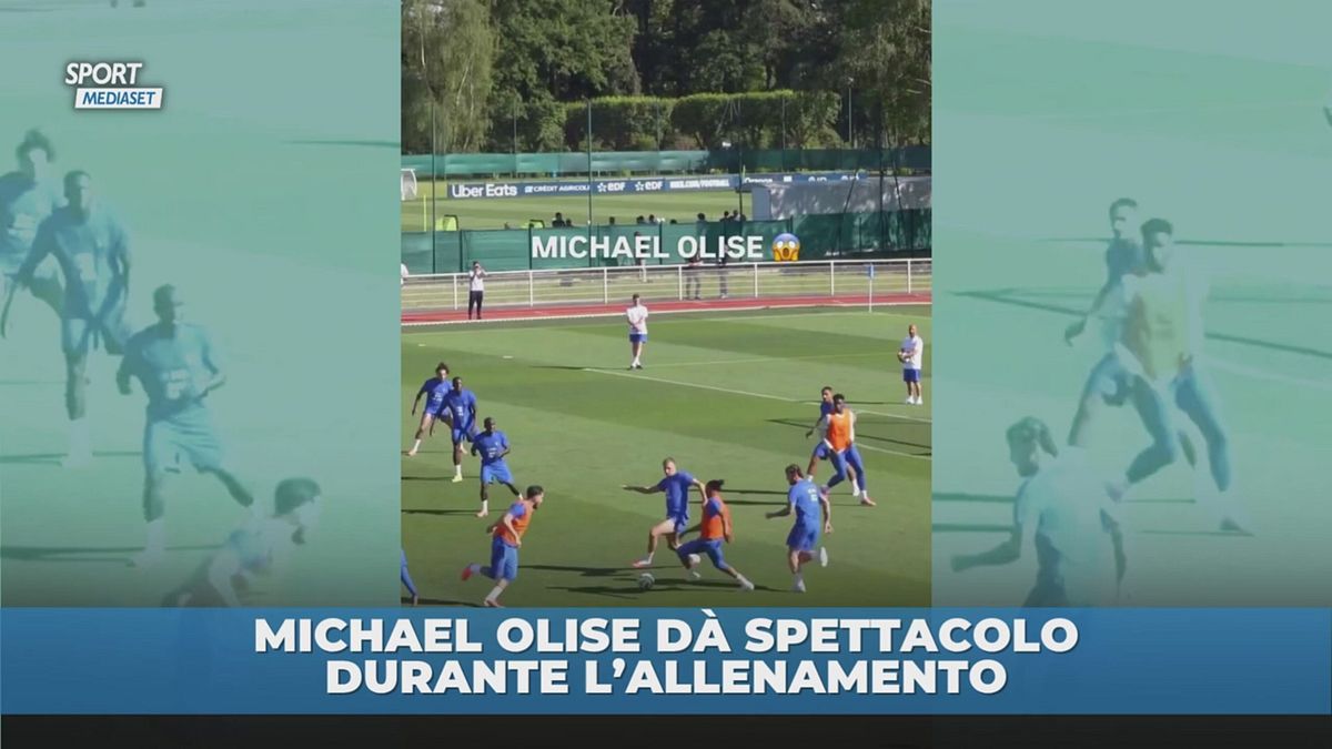 Michael Olise dà spettacolo durante l'allenamento
