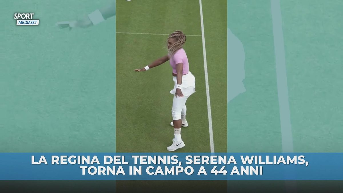 Serena Williams torna in campo