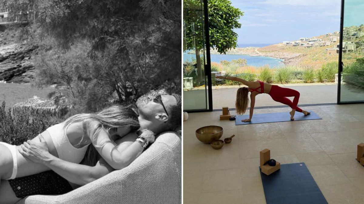 La vacanza di Ilary Blasi in Grecia