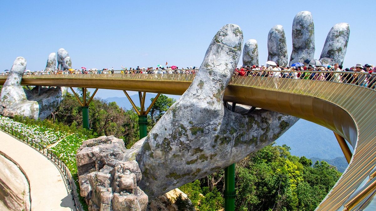 Golden Bridge, Da Nang, Vietnam  