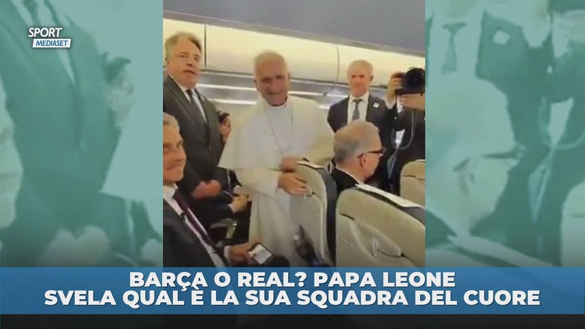 Papa Leone XIV svela la sua squadra del cuore