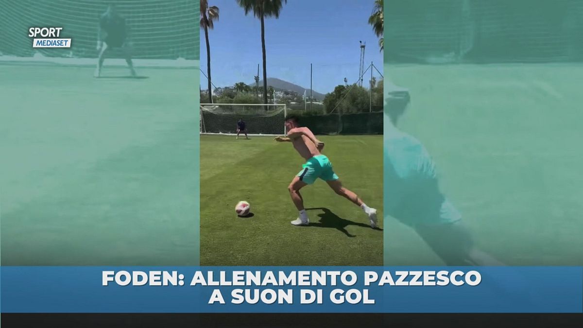 Foden allenamento pazzesco