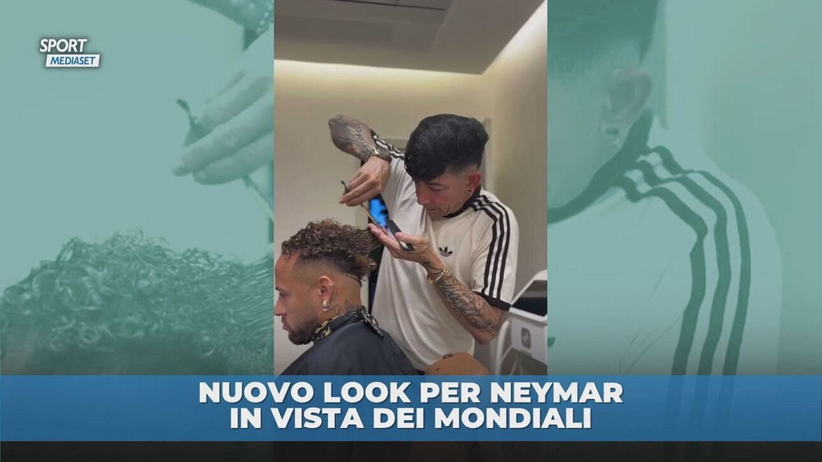 Nuovo look per Neymar