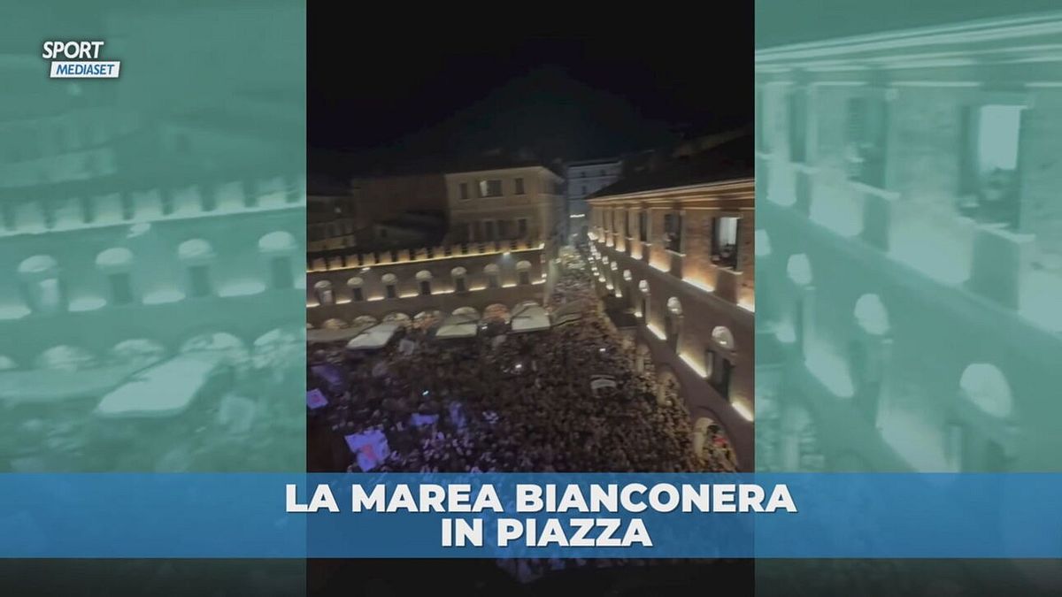 Ascoli in Serie B: la festa dei giocatori con la marea bianconera
