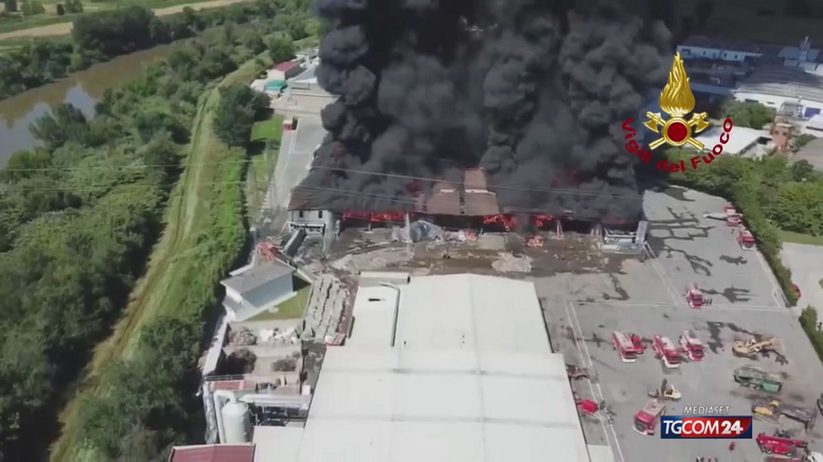 INCENDIO PISA X SITO SRV