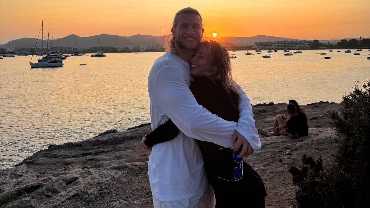 Loris Karius e Diletta Leotta